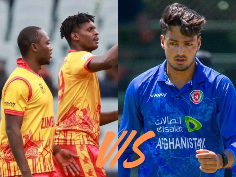 afghanistan national cricket team vs zimbabwe national cricket team timeline