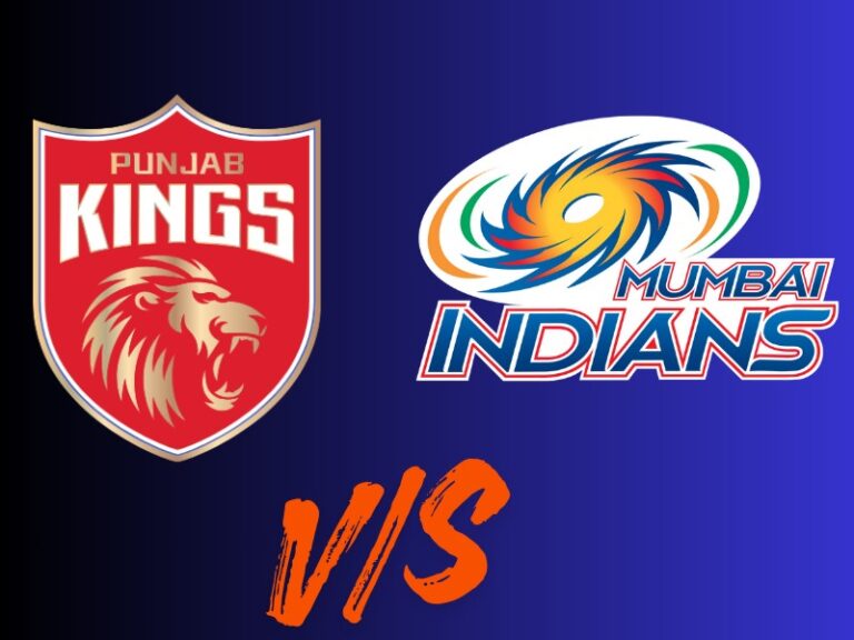 punjab kings vs mumbai indians timeline