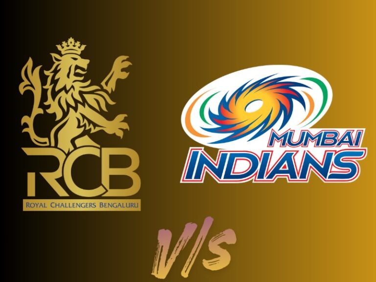 royal challengers bengaluru vs mumbai indians timeline