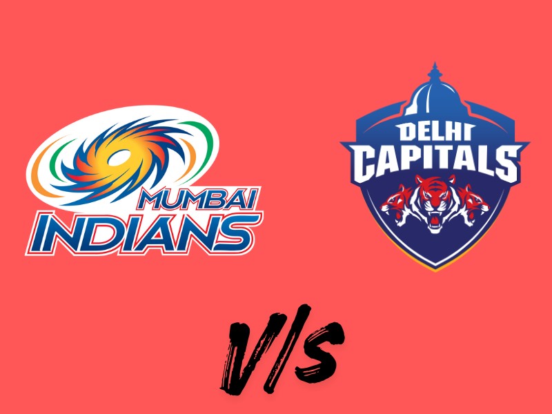 mumbai indians team vs delhi capitals cricket timeline
