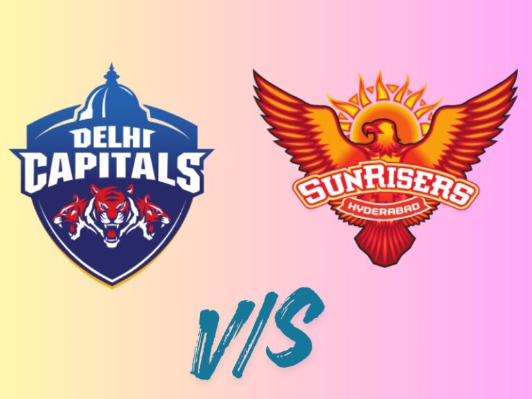 delhi capitals vs sunrisers hyderabad timeline
