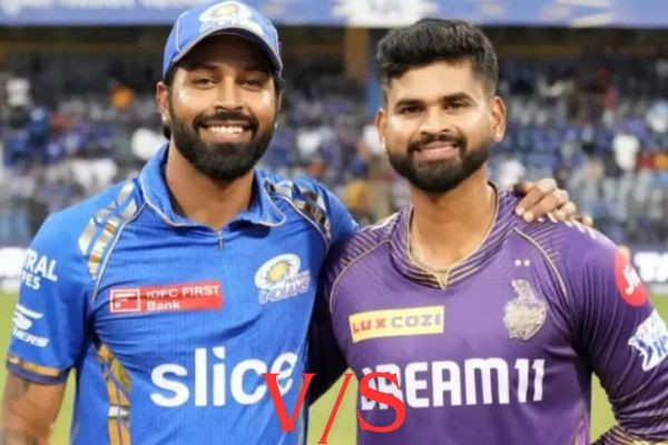 kolkata knight riders vs mumbai indians timeline