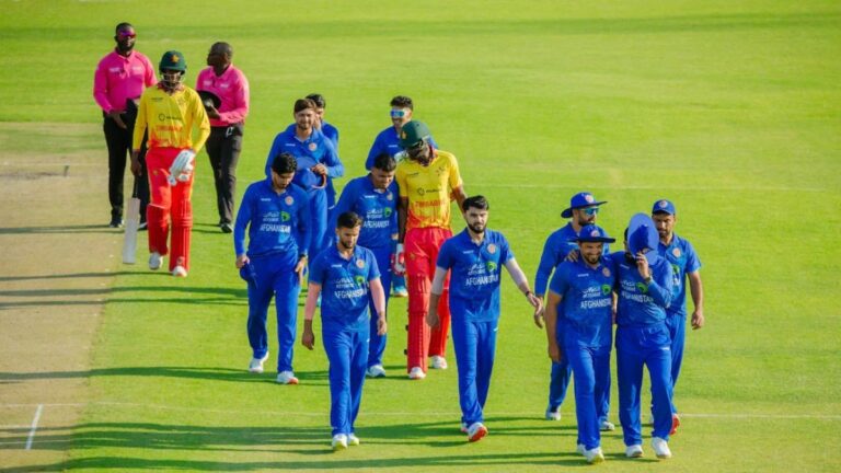 Afghanistan National Cricket Team vs Zimbabwe National Cricket Team Match Scorecard,