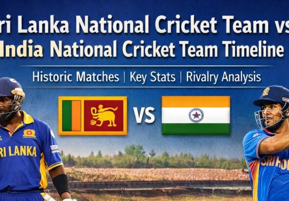 sri lanka national cricket team vs india national cricket team timeline